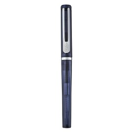Nakabayashi TACCIA Faceted Fountain Pen, Clear Black, Nib Size F, TPF-001-CBK-F, Fine Point