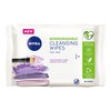 NIVEA Biodegradable Cleansing Wipes Sensitive Skin (25 sheets), Biodegradable Wipes