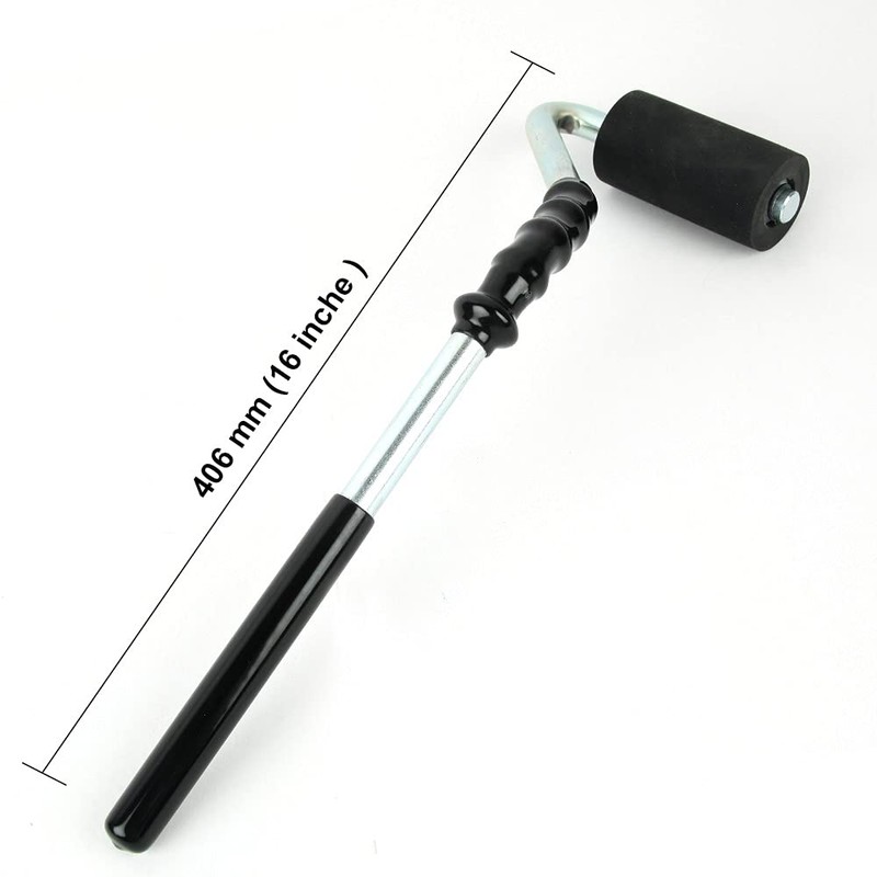O'SKOOL 406 mm High-Pressure Rubber J Roller Curved Handle for