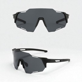 Ver Sport Sunglasses UV Protection Outdoor Cycling Running Glasses Hiking Black