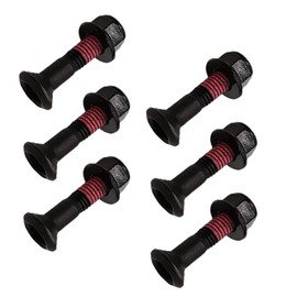 Bawkars 6 PCS Sprocket Bolt and Nut Kit, Motocross Dirt Bike Chain Screw, Motorcycle Parts Compatible with Dirt Bike Yamaha Cruisym 125, Kymco Xciting 250