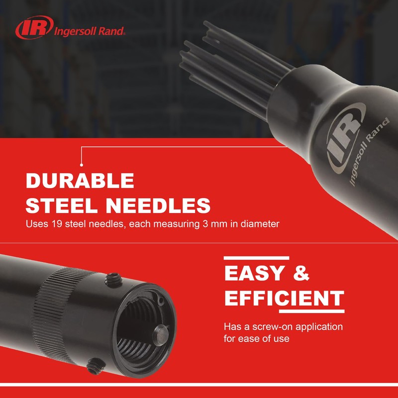 Ingersoll Rand Edge Series EC400-NS Needle Scaler Attachment, S