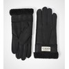 YISEVEN Women's Winter Sheepskin Shearling Leather Gloves Mittens Wool Cuffs