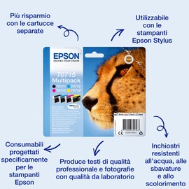 Epson Cartucho MultiPack T0715, black