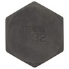 TONE BIT27-32 Impact Hexagon Bit (Replacement), Insertion Square Bit 1.1