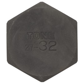 TONE BIT27-32 Impact Hexagon Bit (Replacement), Insertion Square Bit 1.1 inches (27 mm), Double Side Width 1.3 inches (32 mm)