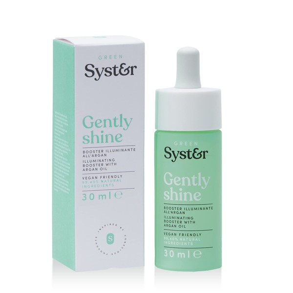 Syster Serum Booster, Brightening and Moisturising with Argan and Jojoba Oil, Vegan, Made in Italy, No Parabens, No Silicones, 15 ml