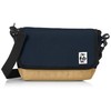 Chums Bag Small Camera Shoulder Sweat Nylon, Navy x Beige