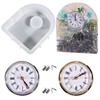 Allazone Arch Clock Casting Molds with 2 Clock Movement Accessories