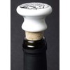 Alchemy Gothic Witches Potion Bottle Stopper White/Black