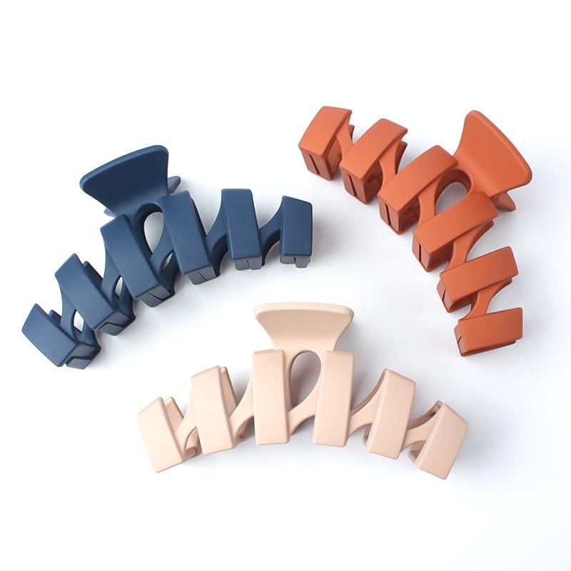 [ナカノヤ] NAKANOYA バンスクリップ 1個 プラスチック 樹脂 ヘアクロー バンス ジッケピン ヘアクリップ