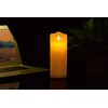 Flameless Candles with 10 Key Remote Timer Flickering Tear Wave