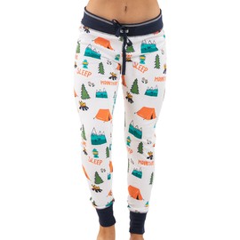 Sleep in Mtn LazyOne Women's Leggings and Tees, Pajama Separates, Cozy Loungewear for Women (LARGE)