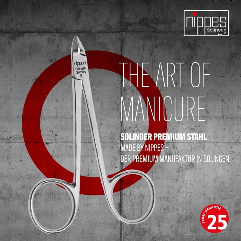 nippes Solingen, Cuticle Nippers Length Cuticle Scissors Nickel-Plated Steel Cuticle