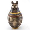 Top Collection Canopic Jar Statue in Cold Cast Bronze -