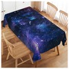 Walmsco Tablecloth Space Galaxy Decor For Dining Room Kitchen Rectangular