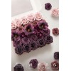 Ling's Moment Artificial Flowers Fake Roses Faux Hydrangea Foam Tulip