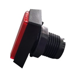 DIY Retro Arcade 25 Cent Red Push For Credit Arcade LED Button