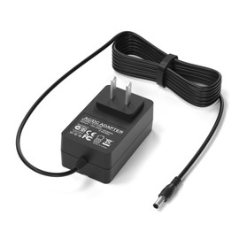 VHBW Replacment for INSE Vacuum Charger Compatible with INSE S6 S6P S600 S6T S6P Pro S610 S650 S670 23Kpa 250W Power Cord for MOOSOO X8 XL-618B K24 Deik VCS1000 Cordless Vacuum Cleaner Charger 6FT
