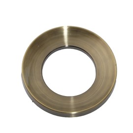 Kukworye Vessel Sink Mounting Ring Fit for Home Bathroom Glass Vessel Sink Base Mounting Ring Plastic (Oil Rubbed Bronze)