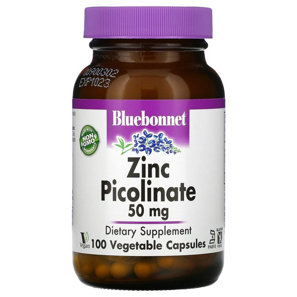 Zinc Picolinate 50 mg 100 Vcaps 3-Pack