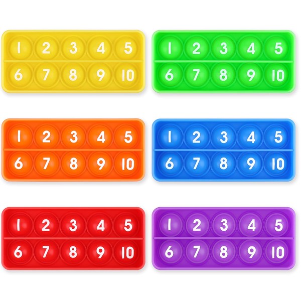 Aizweb Ten-Frame Pop Board - Math Manipulative for Elementary, Math