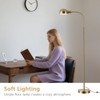 YJSQOEOE Adjustable Floor Reading Lamp Standing Lamps with Remote Control
