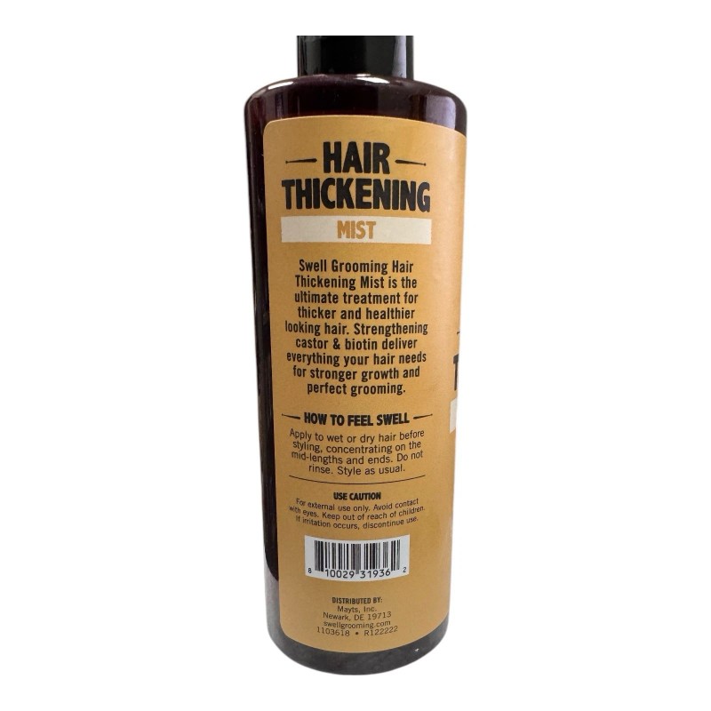 Swell Grooming Hair Thickening Mist DISCONTINUED 8oz Castor & Biotin