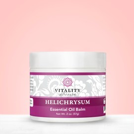Vitality Extracts Helichrysum Balm - 2oz, Helichrysum Gymnocephalum, Beeswax, Almond Oil, Ultra-Moisturizing, Skin Healing, Full Body Hydration