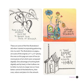 Design Originals Zenspirations: Letters & Patterning (Design Originals) Beginner-Friendly Techniques for Frames, Doodles, Lettering, Patterns, and Borders to Decorate Your Journals, Drawings, Crafts, Gifts, and More