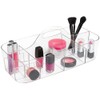 iDesign Clarity Cosmetic Organizer Tote for Vanity Cabinet to Hold