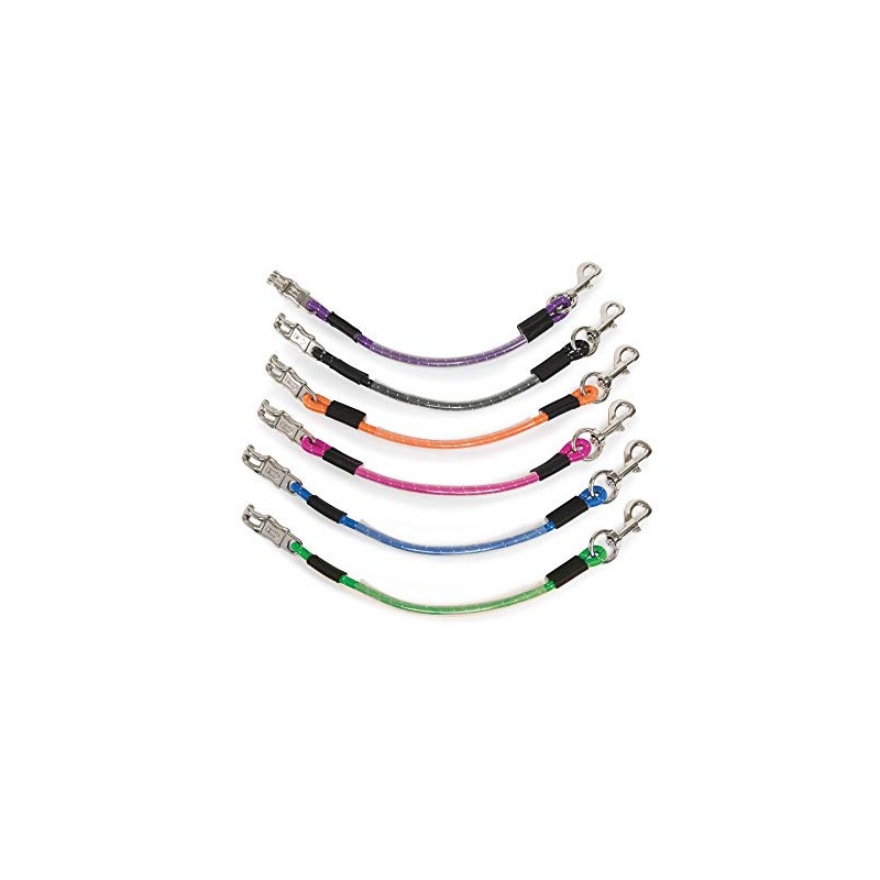 Shires Heavy Duty Bungee Trailer Tie Blue