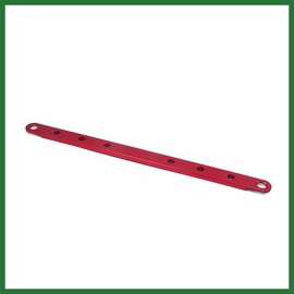 Motoforti Adjustable Aluminum Alloy Red Motorcycle Hanger Exhaust Muffler Mounting Bracket Long-Lasting