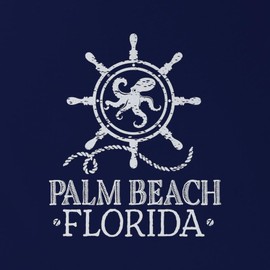 CafePress Palm Beach Florida Polyester Tote Bag 16"x16"