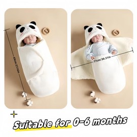 Danolt 0-6 Months Baby Swaddle Blanket, Baby Essentials, Newborn Swaddle Blanket, Newborn Essentials Must Haves, Baby Clothes