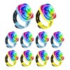 Pulseras LED Audiorítmicas Trixter de 10 Pz Para Eventos y