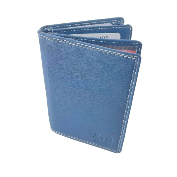 BUFFALO HILL L&B Collection Card Holder > 2397< I Cowhide
