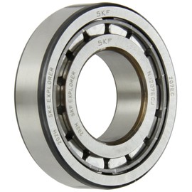 SKF Cylindrical Radial Roller Bearing, 35 ID, Bearing steel