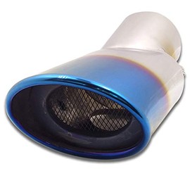 Takelablaze Muffler Cutter 200 Series HiAce/Regius Ace 1/2/3/4/5/6 Type Compatible with Toyota Exclusive Design, Titanium Color