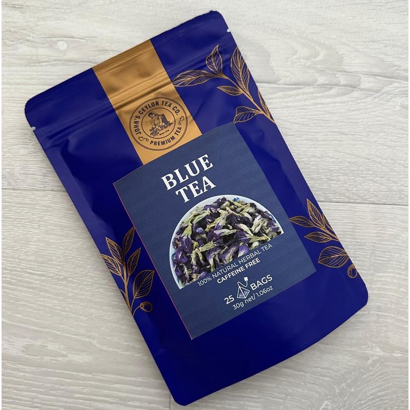Pure Blue Flower Tea Rich in Antioxidants, Caffeine Free (25