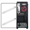 OTOTEC 6X PC Standard PCI Bracket Expansion Computer Back Slot