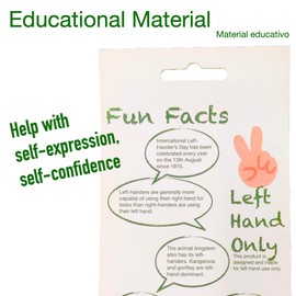 Urby Kids Left Handed Scissors Ages 4-8 or Preschoolers. Pointed-Top with Cap. Back to School Supplies. Lefty Hand Only. Smooth-grip Green. 1 Pack.