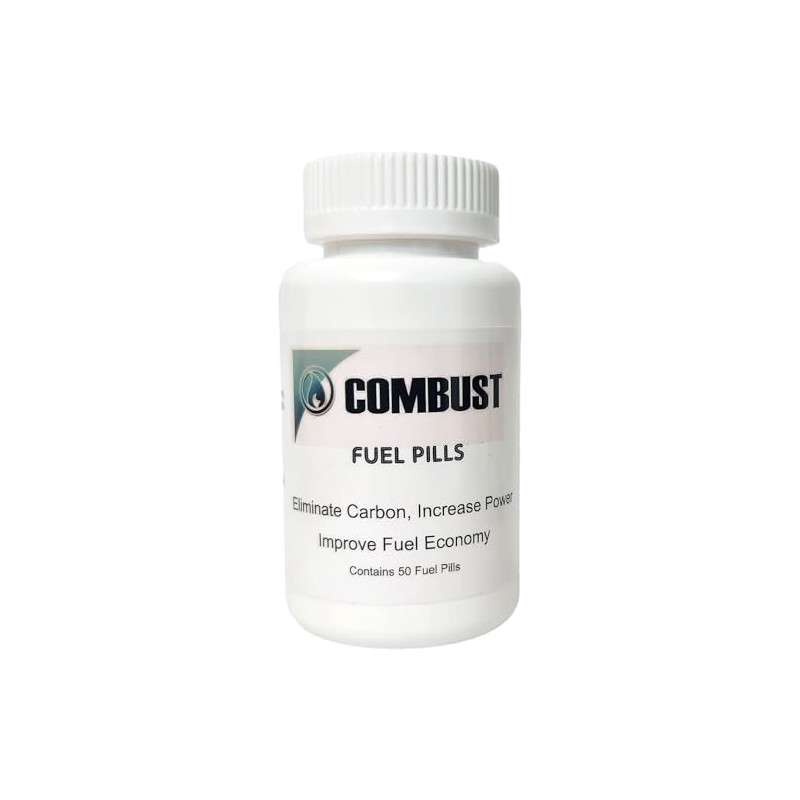 Combust Fuel Pills™ 50 CT Bottle for Gas & Diesel