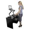 Uncaged Ergonomics WESDb Standing Desk Conveter, black