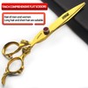 Gold 6/78/9 Inch Professional Haircut Scissors, Multifunctional Haircut Scissors Set