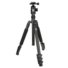 Sirui SUET2004 ET-2004 Aluminum Tripod with E-20 Ball Head, Black