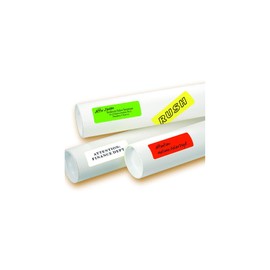 AVERY Removable Colour Coding Rectangle Labels, 1 Inch X 3 Inch, Assorted Green, Orange, Red, Yellow Rectangles, 75 Labels Per Pack (2334)