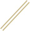 2PCS 6mm Brass Rod, Metal Solid Round Brass Rod Pin