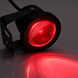 Underwater Light Lamp, Fydun 10 W 12 V Underwater Spot RGB Waterproof LED Lamp Underwater Light with Remote Control Pond Lighting Aquarium (Black Shell), Black Shell, Retro