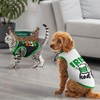 LyssKMK 4 Pack St. Patrick's Day Dog Shirts Shamrock Rainbow